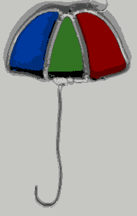 Basic Umbrella Stained Glass Suncatcher Kit