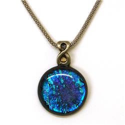 Dichroic glass pieces