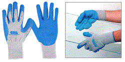 Latex Coated Knit Glass Handlers' Gloves