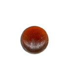 12mm (1/2") Amber Round Smooth Jewel