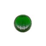 12mm (1/2") Green Round Smooth Jewel