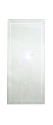 6" x 14" Clear Rectangle Bevel