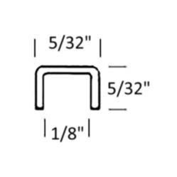 U-Channel 3/16" Face, 5/32" channel