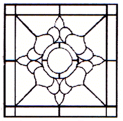 Wp 12 Victorian Stained Glass Window Pattern Whittemore Durgin Stained Glass Supplies