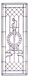 120 Degree Angle Lead Came (#95) - Whittemore-Durgin Stained Glass Supplies