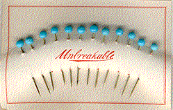 Antique Dressmaker's Pins (dozen)