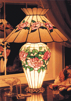 leadlight lamp bases