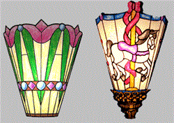 BradleyBase Carousel and Tulip Sconce Pattern (SC05)