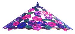 BradleyBase Morning Glory Lampshade Pattern (LB22-13)