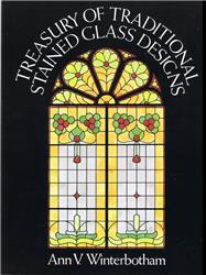 Treasury of Traditional Stained Glass Designs