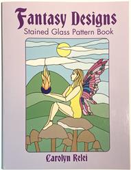 Fantasy Designs Stained Glass Pattern Book