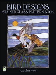 Bird Designs Stained Glass Pattern Book