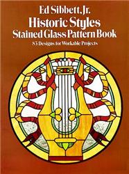 Historic Styles Stained Glass Pattern Book