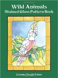 Wild Animals Stained Glass Pattern Book