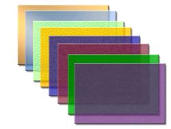 8-Piece 8" x 12" Cathedral Glass Assortment