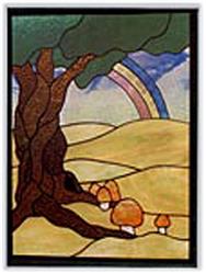 Carolyn Kyle Stained Glass Pattern - Enchanted Tree (CKE-34)