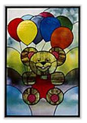 Carolyn Kyle Stained Glass Pattern -  Air Bear (CKE-97)