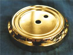 Plain Bright Brass Base Bottom