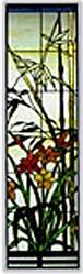 Carolyn Kyle Stained Glass Pattern - Bamboo & Calla Lilies (CKE-54)