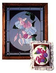 Judy Miller pattern - Fuchsias (JM-19)