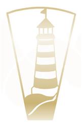 Lighthouse Night Light Brass Filigree