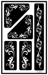 Over 'N' Over Fleur De Lis