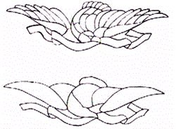 Suncatcher patterns - Eagles (D-16)