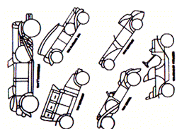 Suncatcher patterns - Antique Autos (D-52)