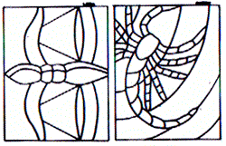 Suncatcher patterns - Zodiac (D-66)