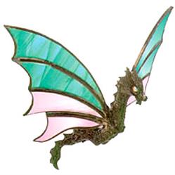 Benjamin the Bejeweled Dragon - Lead-free Casting
