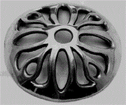 2-7/8" Diameter Cast Brass Ventilated Vase Cap