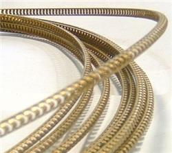 Decorative Flexible Brass Channel, 1/8 inch