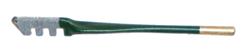 Fletcher-Terry Steel Wheel 120 deg. Glass Cutter, Straight End