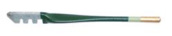 Fletcher-Terry Steel Wheel 122 deg. Glass Cutter, Straight End