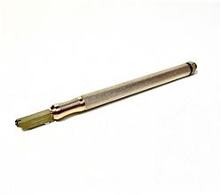 Silberschnitt - Oil glass Cutter - Series 4000 Brass Handle - Narrow Head