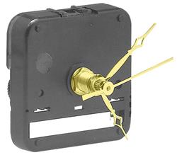 Compact Quartz Clock Movement, 5/16" Shaft with sweep second shaftt (Takane)
