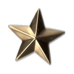 Stamped Brass Star