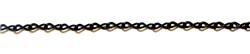 Jack Chain, Black, 18 gauge (3/8" links)