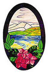 Carolyn Kyle Stained Glass Pattern - Nature's Beauty (CKE-12)