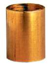 1/8 IP Brass Coupling, Unfinished - 5/8 in. long