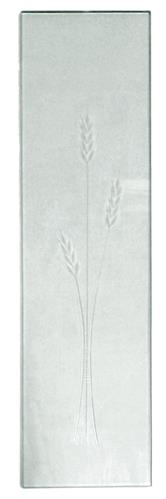 Clear Wheat Glass 5-1/4" x 20"
