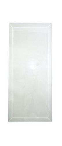 6" x 14" Clear Rectangle Bevel