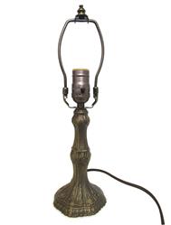 7-1/2 inch Pompeii Lamp Base, wired (push-through socket)