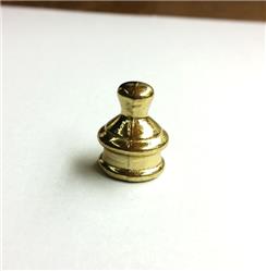 Brass Plated 3/4" Finial
