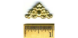 Smallest Stamped Brass Corner